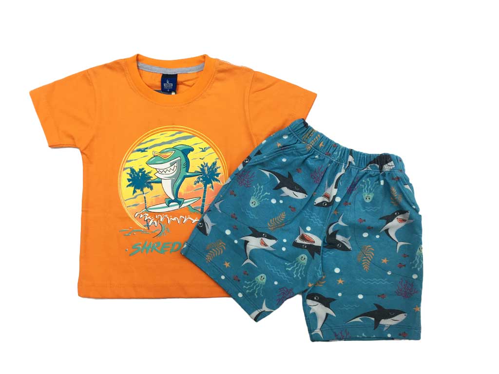 تیشرت و شلوارک راحتی پسرانه کارینا karina