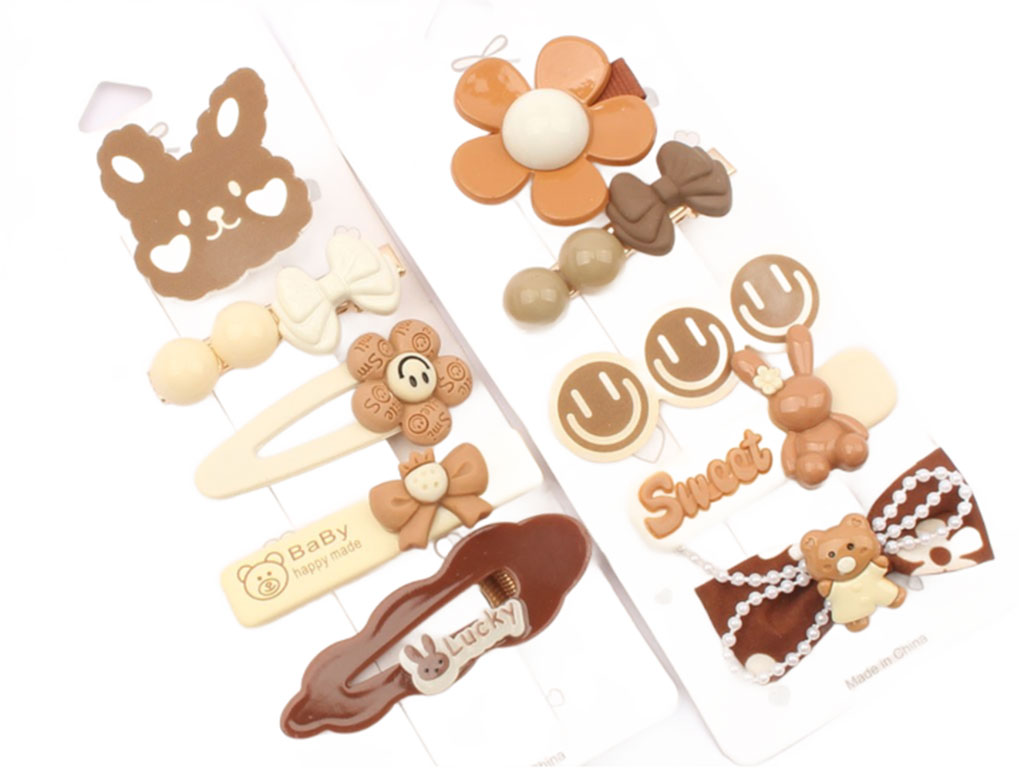 پک 5 عددی گل سر انبری و تق تقی