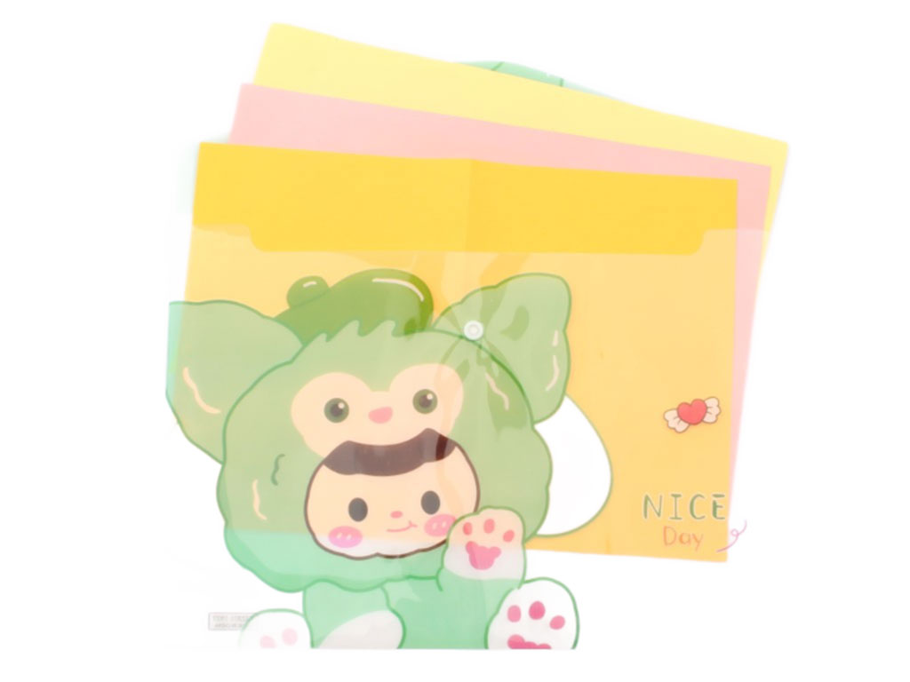 پوشه دکمه دار فانتزی