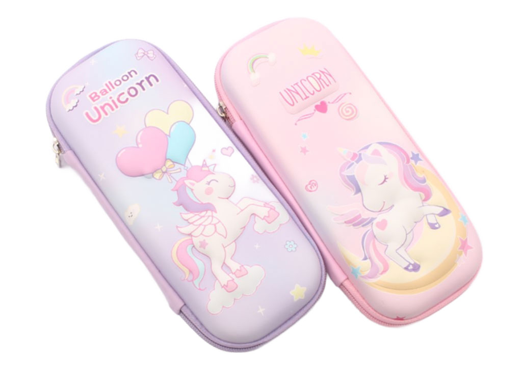 جامدادی طرح برجسته اسب تک شاخ