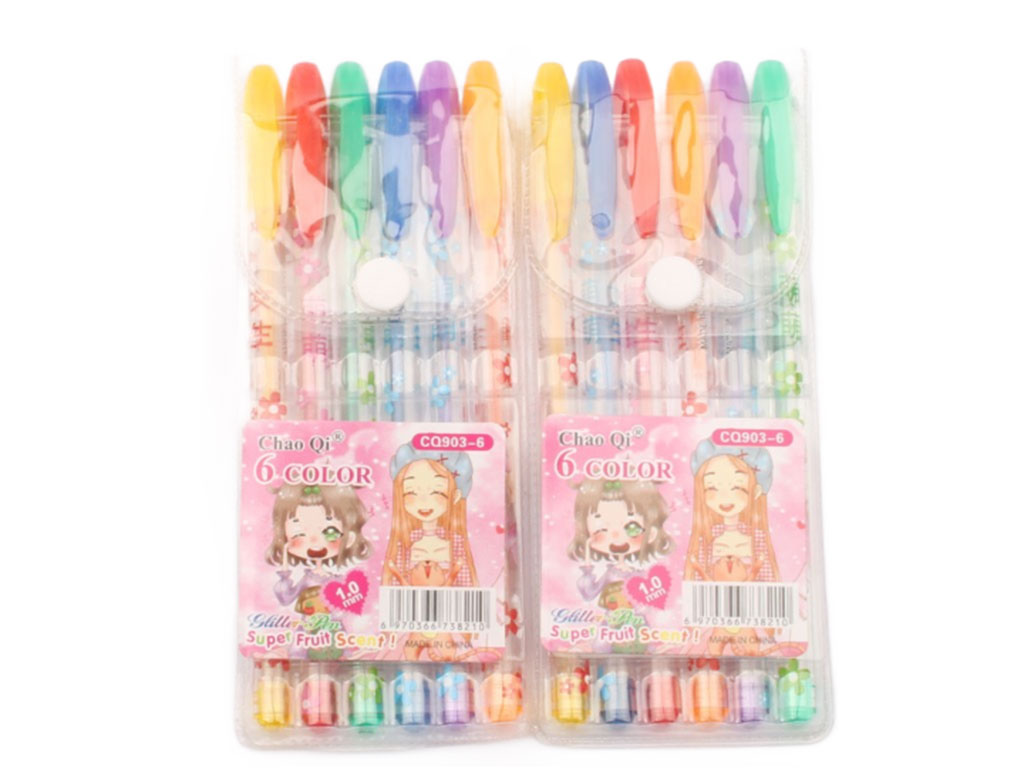 خودکار اکلیلی (6 رنگ)