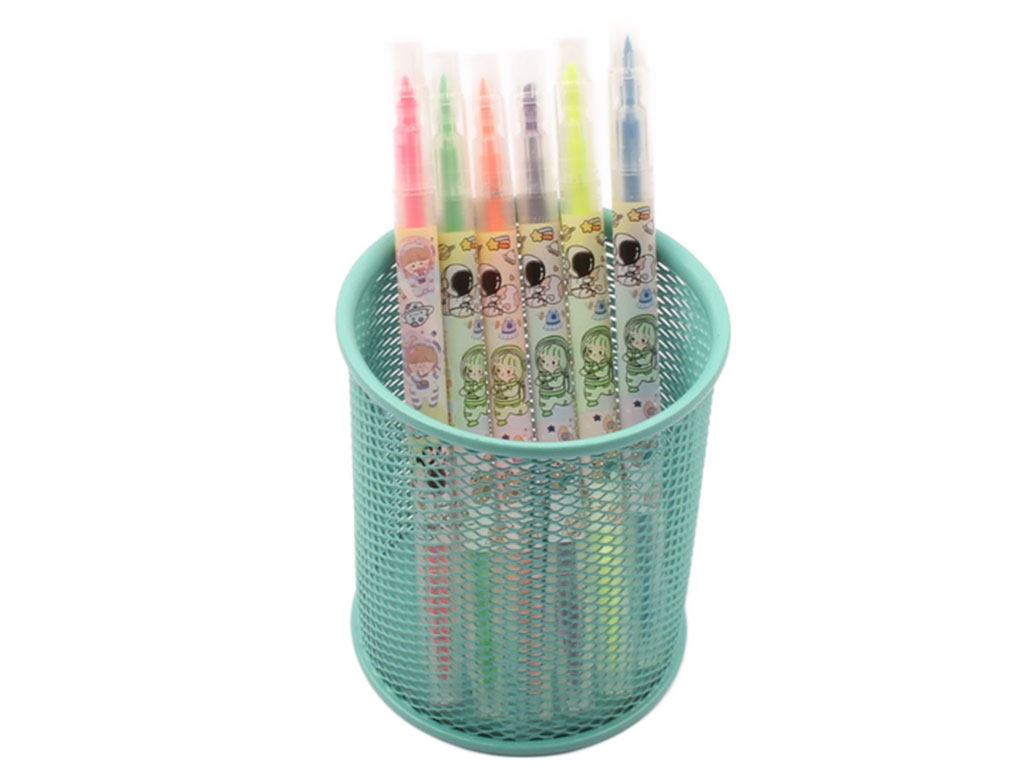 ماژیک علامت زن دو سر فضانورد (6 عددی)