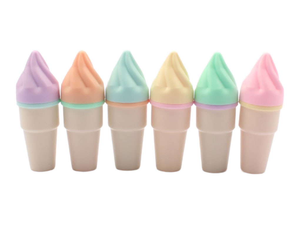 مینی هایلایتر بستنی قیفی (6 رنگ)