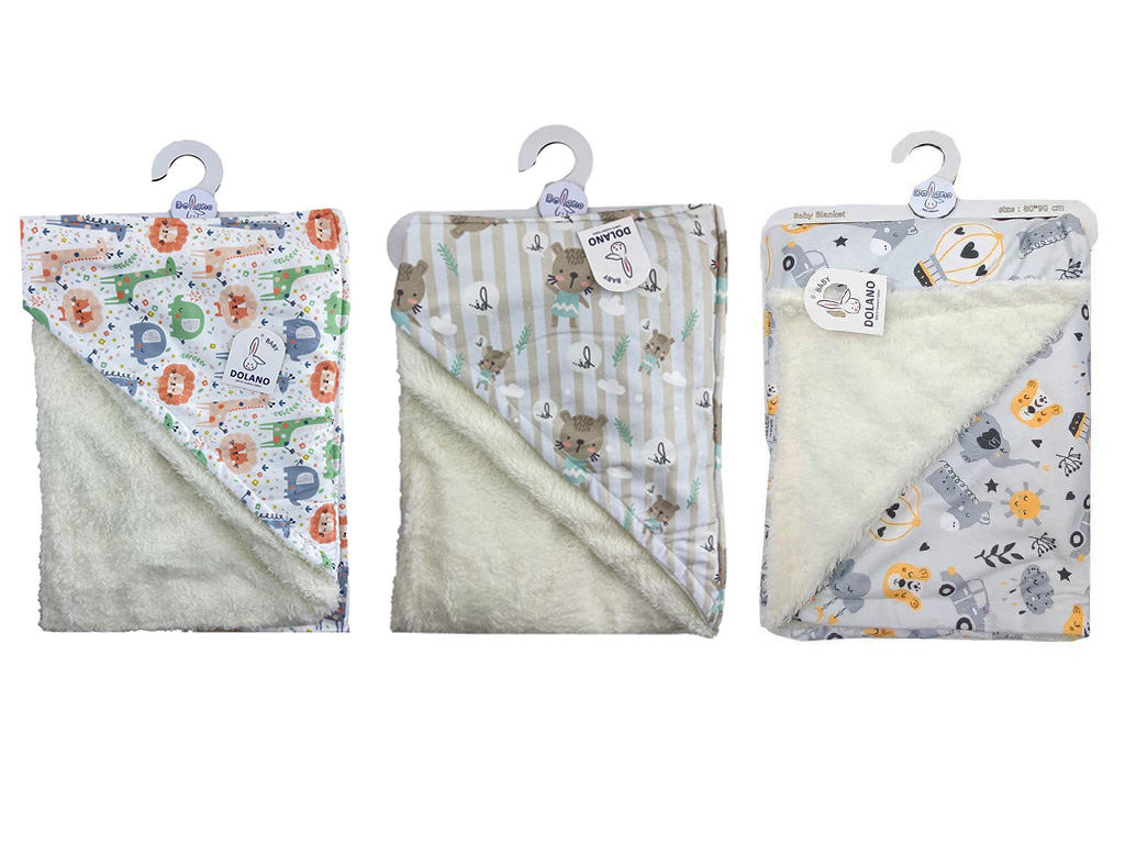 پتو نوزادی توکرکی، کلاهدار و طرحدار دولانو dolano