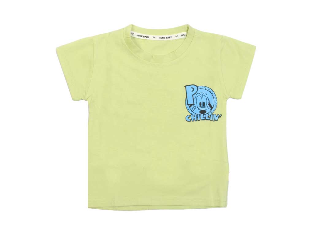 تیشرت پسرانه پشت طرح دار طرح پولوتو pluto برند hone baby