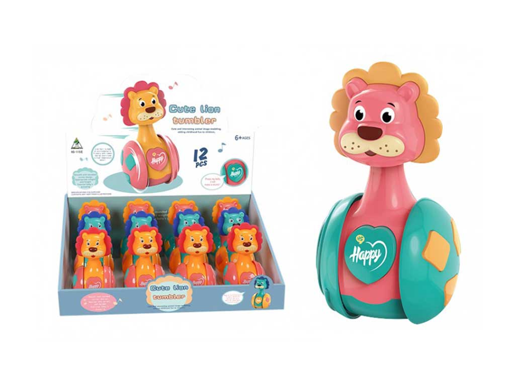 شیر تعادلی جغجغه ای اسباب بازی