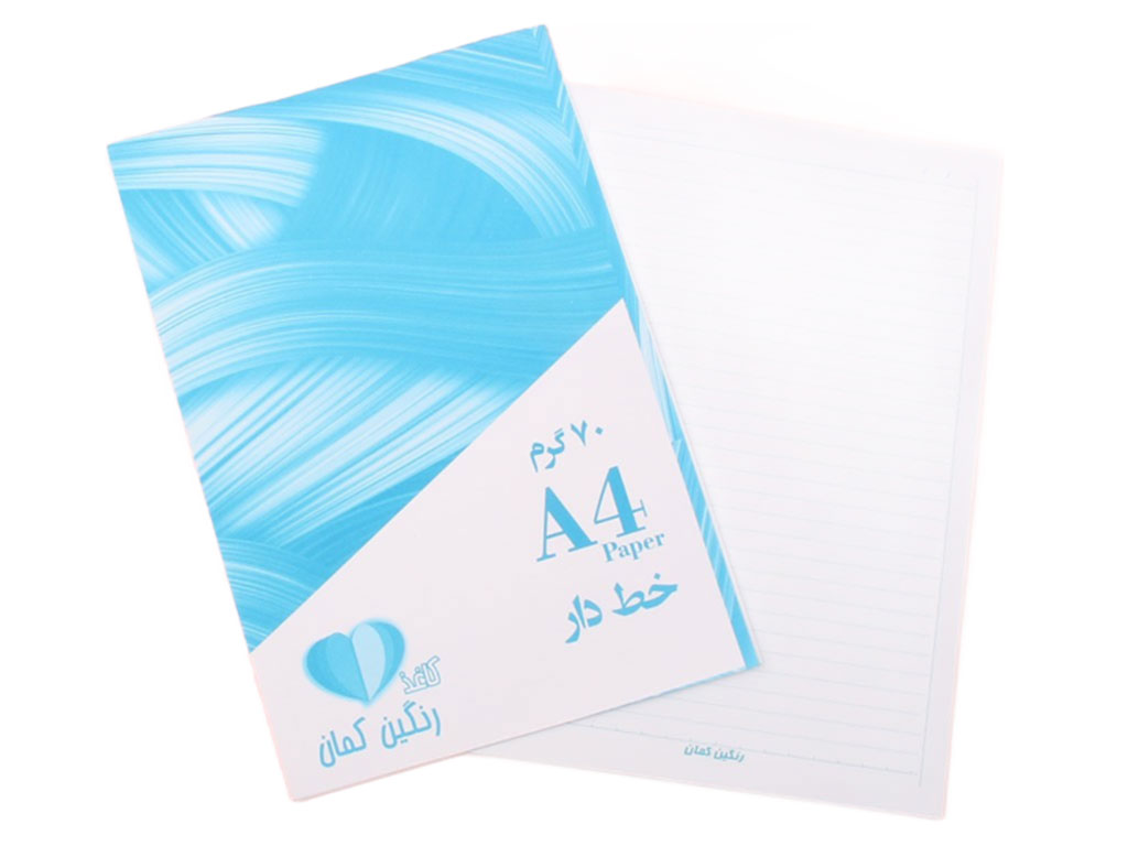 کاغذ A4 خط دار