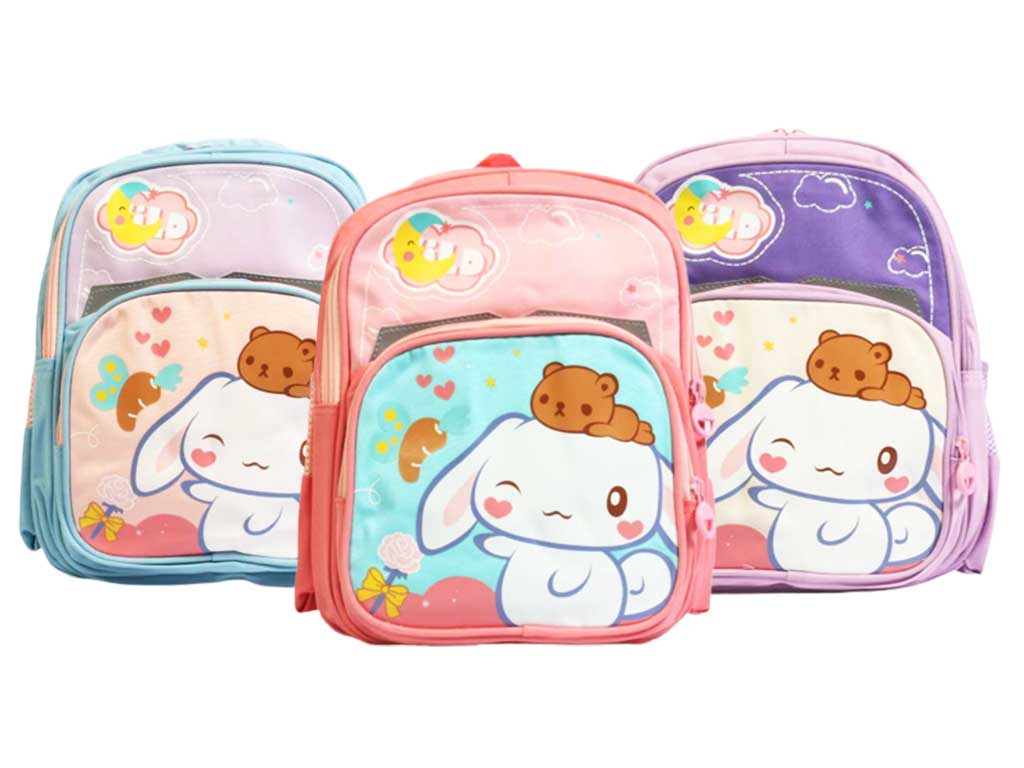 کوله پشتی دخترانه طرح خرگوش