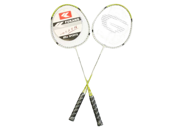 راکت بدمینتون همراه با توپ