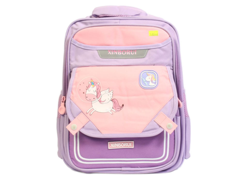 کوله پشتی دخترانه طرح اسب تک شاخ