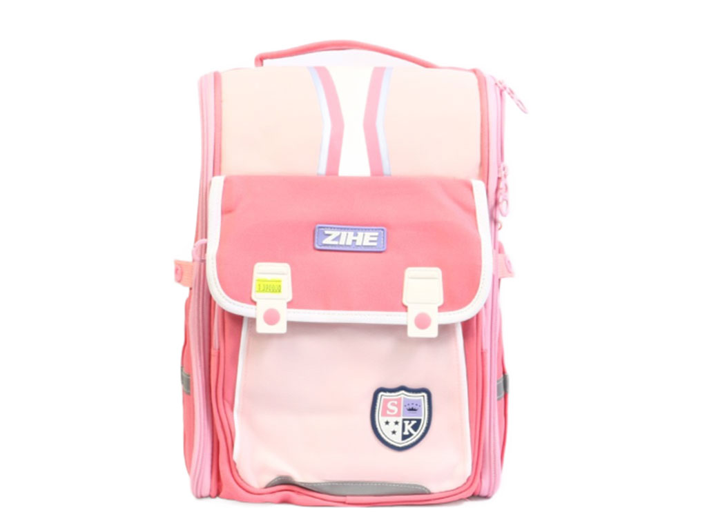 کوله پشتی سفره ای دخترانه مدل بازشو دارای جامدادی