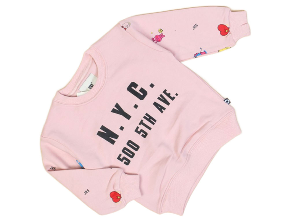 بلوز دورس دخترانه آستین طرحدار برند بی دی ایکس وای B.D.X.Y