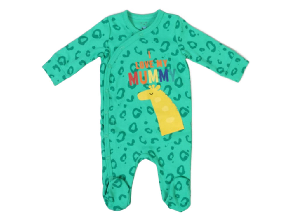 سرهمی جورابدار نوزادی پسرانه طرحدار بیبی فور لایف baby 4 life