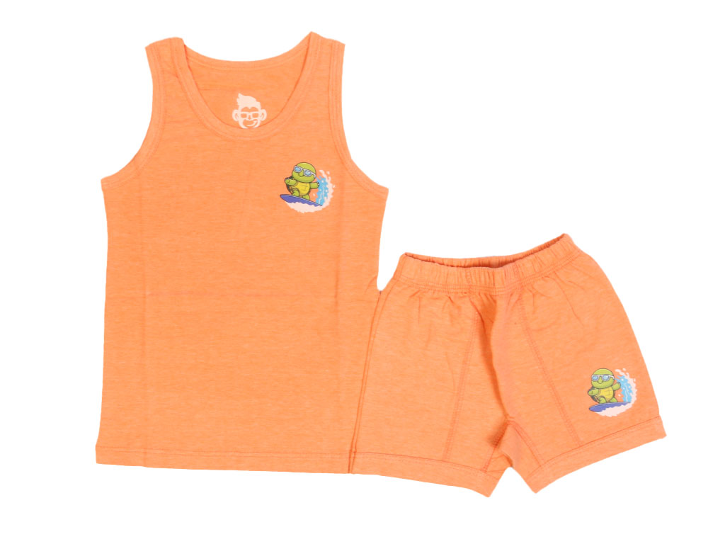 ست زیرپوش و شورت بچه گانه مانکی monkey