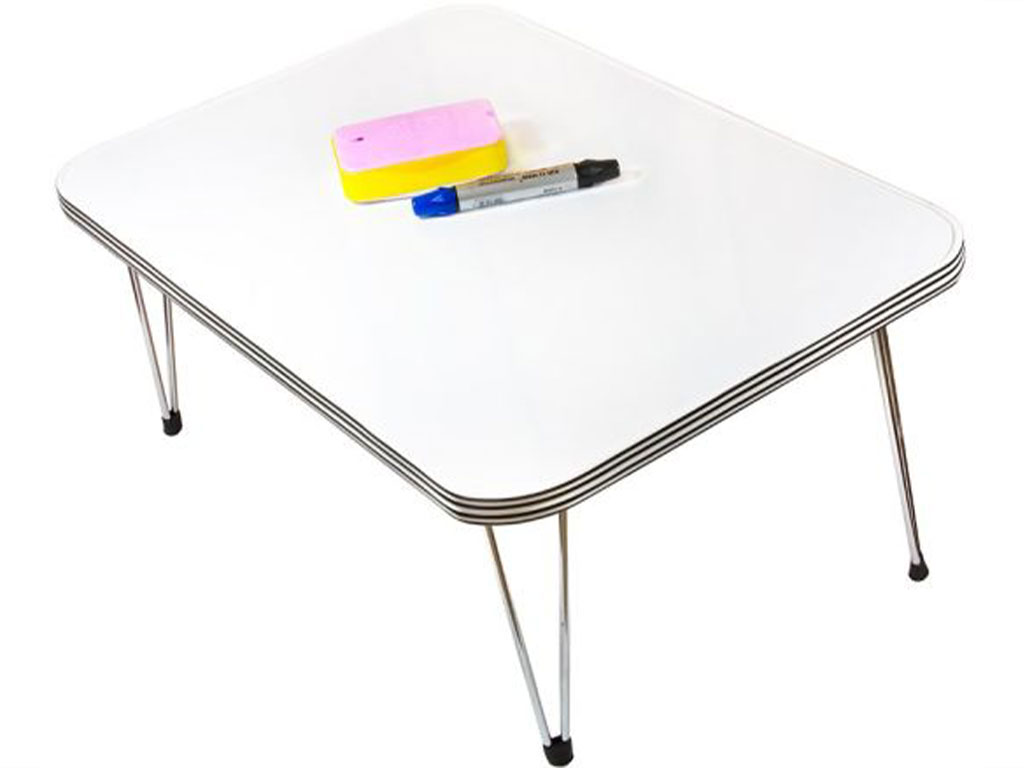 میز تحریر و تخته وایت بردی تاشو پارس مدل 60