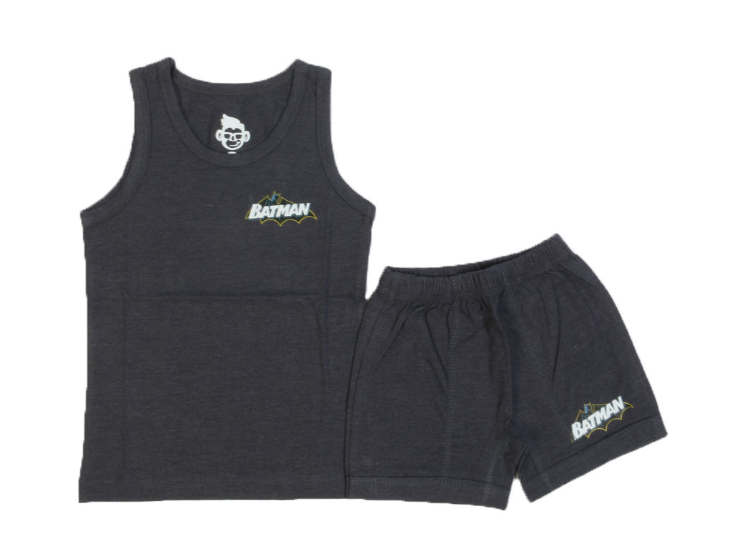 ست زیرپوش و شورت پسرانه طرح بتمن مانکی monkey