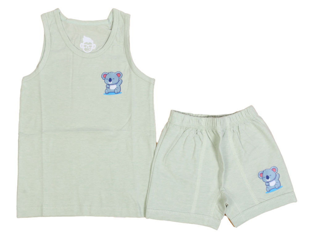 ست زیرپوش و شورت بچه گانه مانکی monkey