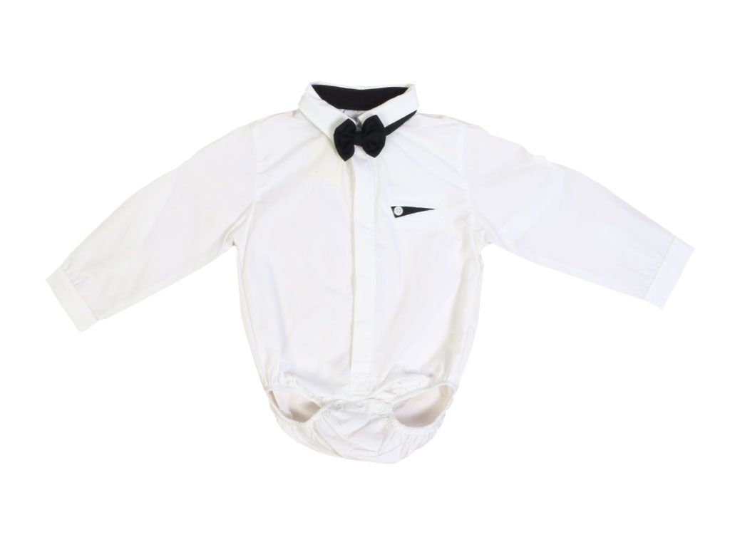 شومیز بادی نوزادی همراه با پایپون کندی وورد candy world