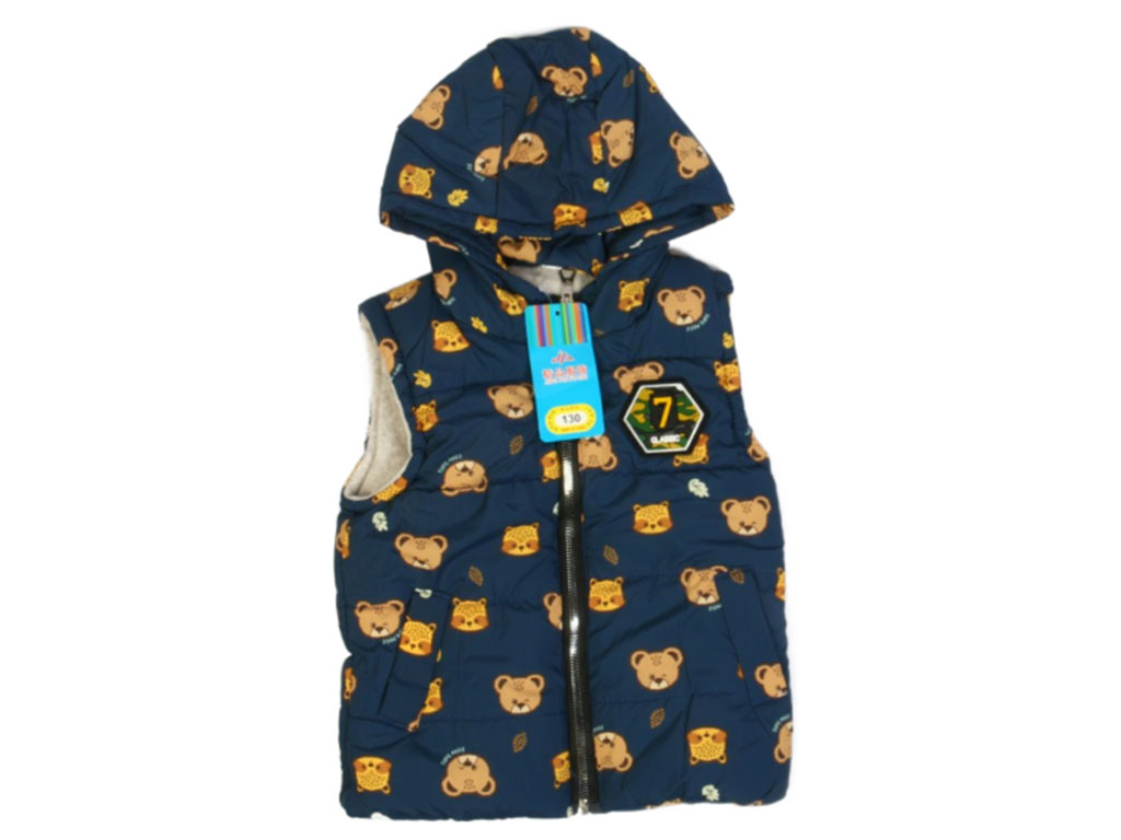 پافر پسرانه توکرکی طرحدار دارای لایه پشم شیشه