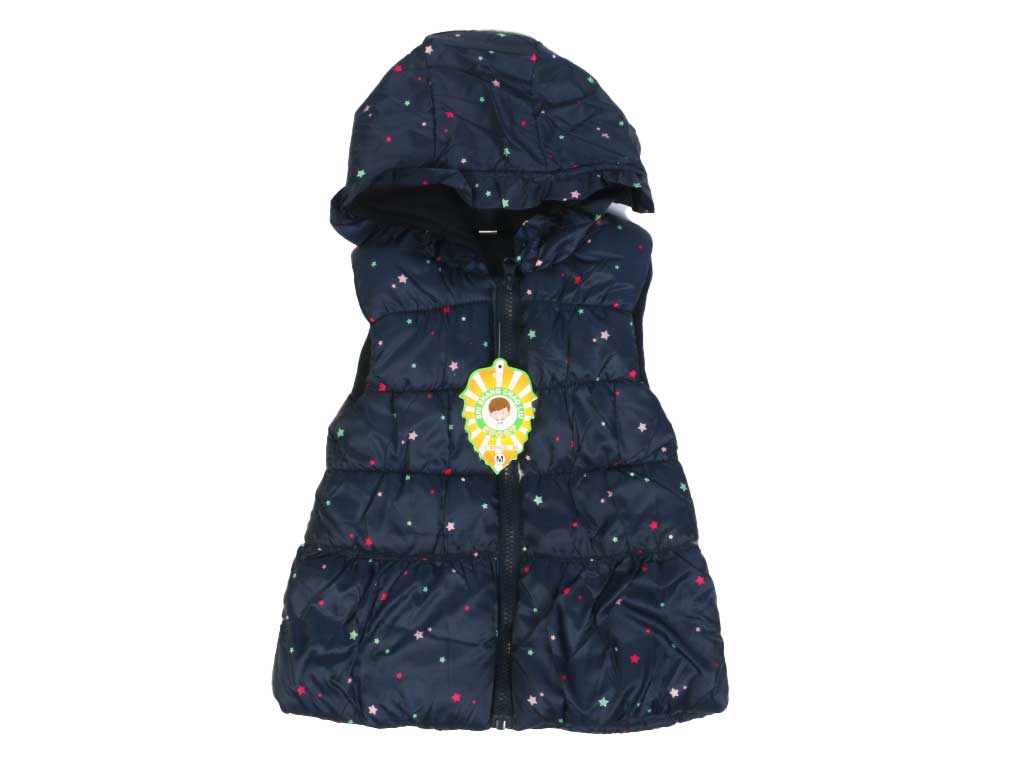 پافر دخترانه توکرکی طرحدار دارای لایه پشم شیشه