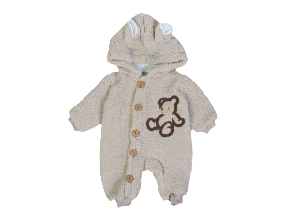 کاپشن سرهمی کرکی ببعی نوزادی بیاز ببک BEYAZ BEBEK