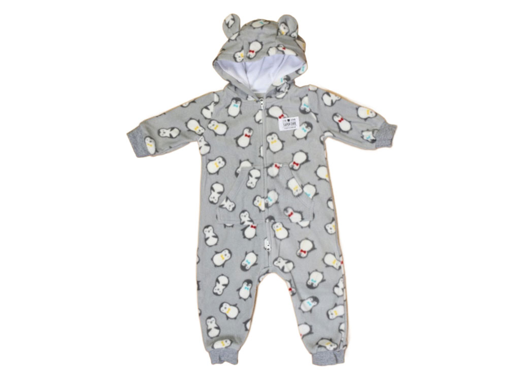 سرهمی کرکی کلاهدار نوزادی دخترانه طرحدار کارترز carters