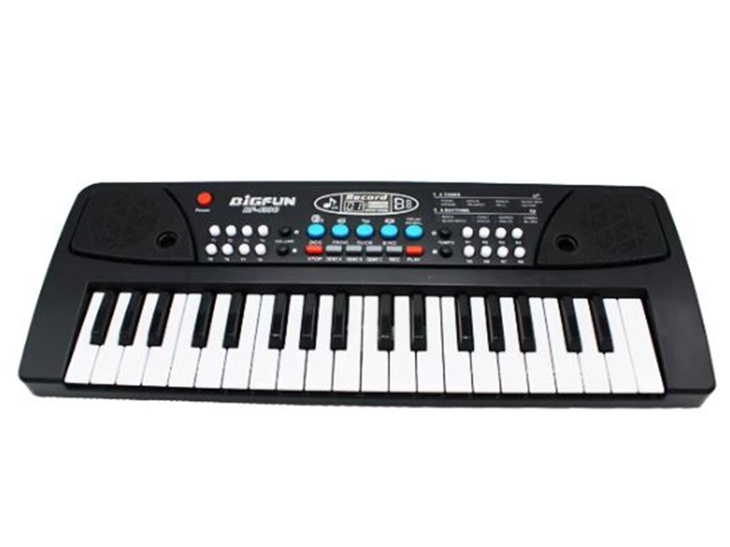 ارگ موزیکال اسباب بازی با 37 کلید همراه با MP3 PLAYER و میکروفون بیگ فان big fun