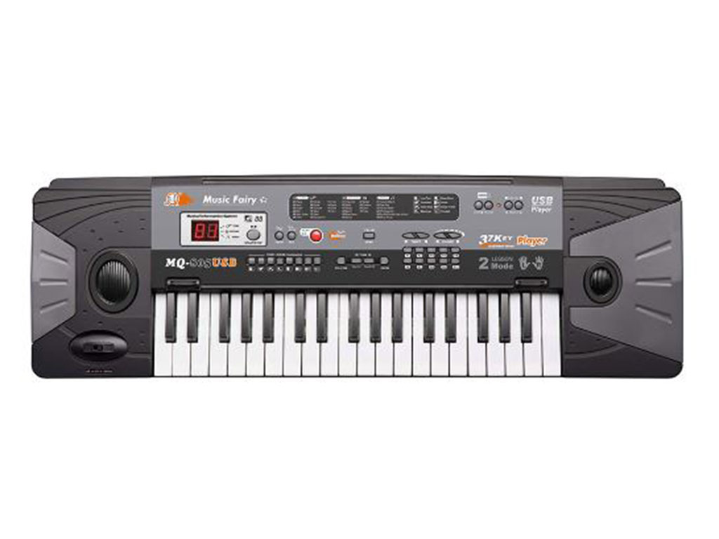 ارگ موزیکال اسباب بازی 37 کلید usb خور مدل MQ-805 USB keyboard همراه با میکروفون