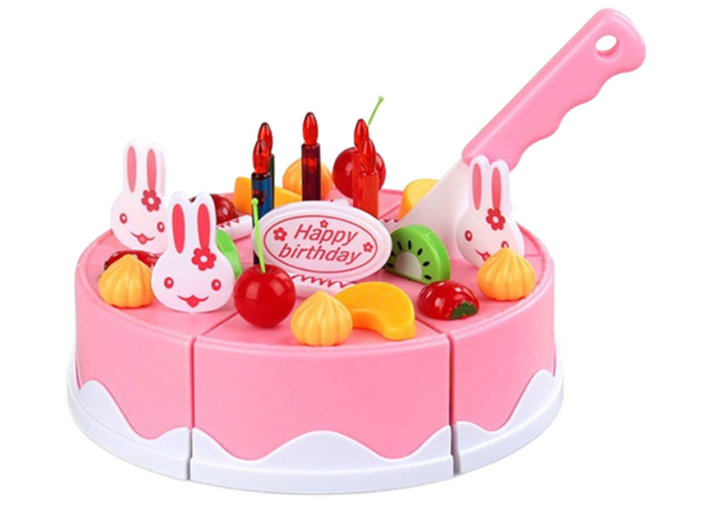 کیک تولد برشی اسباب بازی موزیکال 37 قطعه