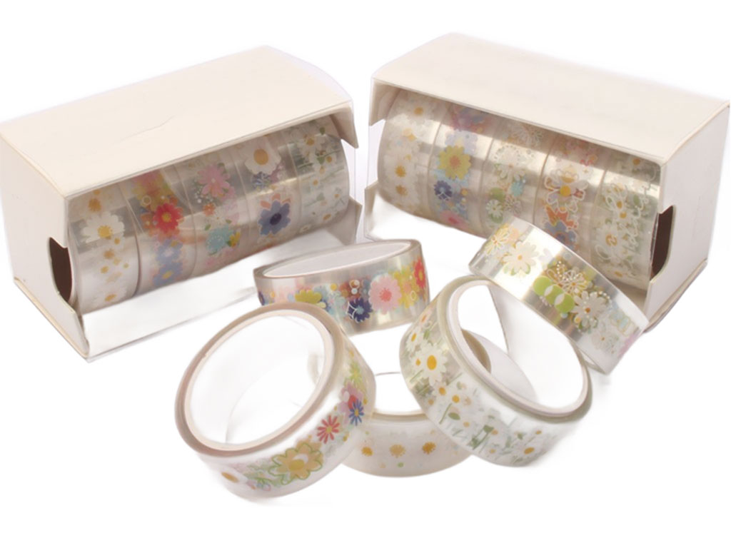 چسب واشی طرح گل (5 عددی)