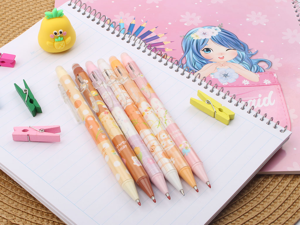 خودکار پاک کن دار فشاری طرح فانتزی