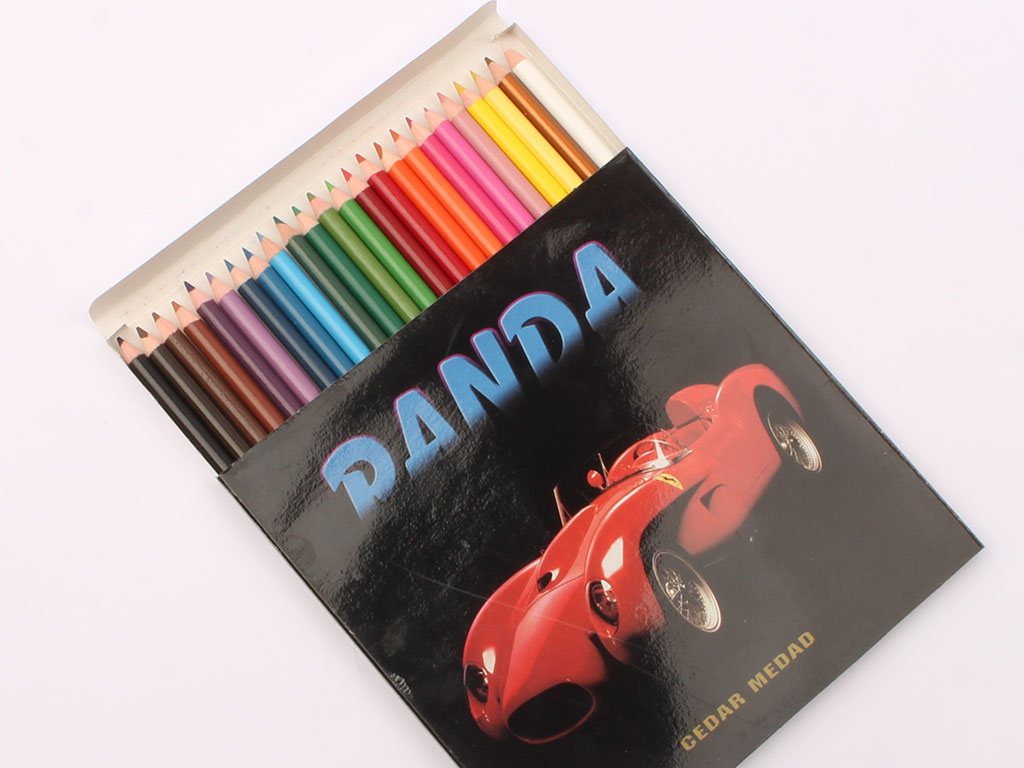 فروش آنلاین مداد رنگی 24 رنگ جعبه مقوایی
