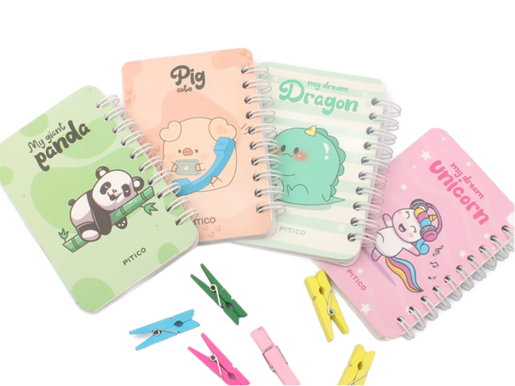 دفترچه یادداشت سیمی فانتزی