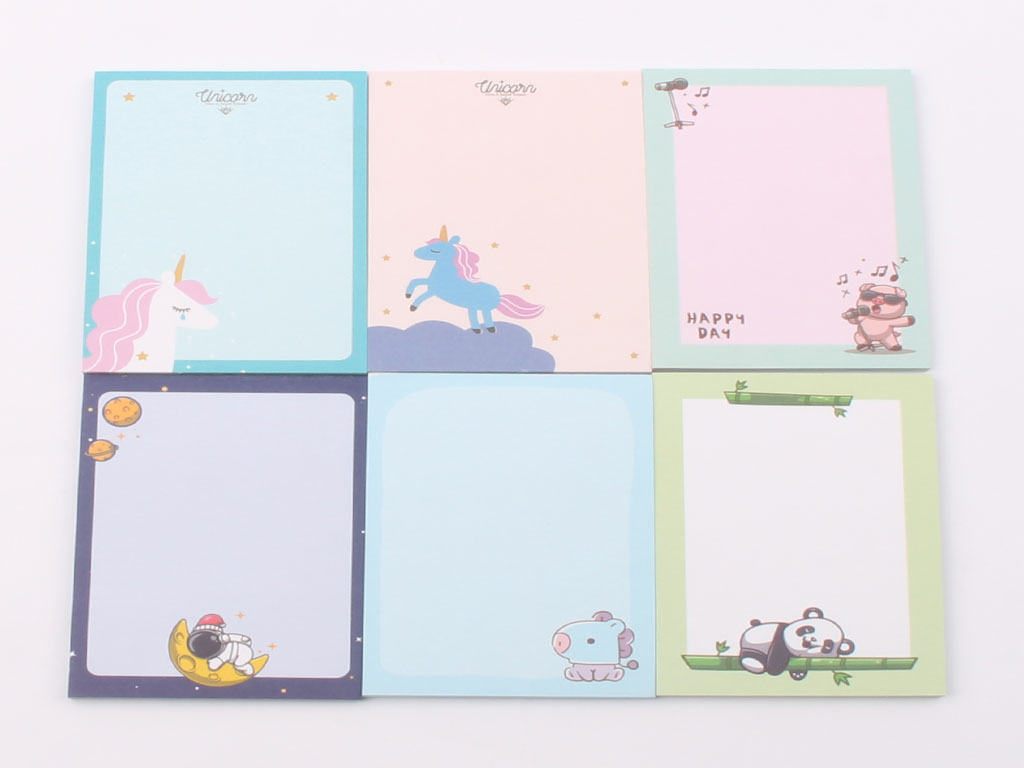 دفترچه یادداشت فانتزی (ته چسب)