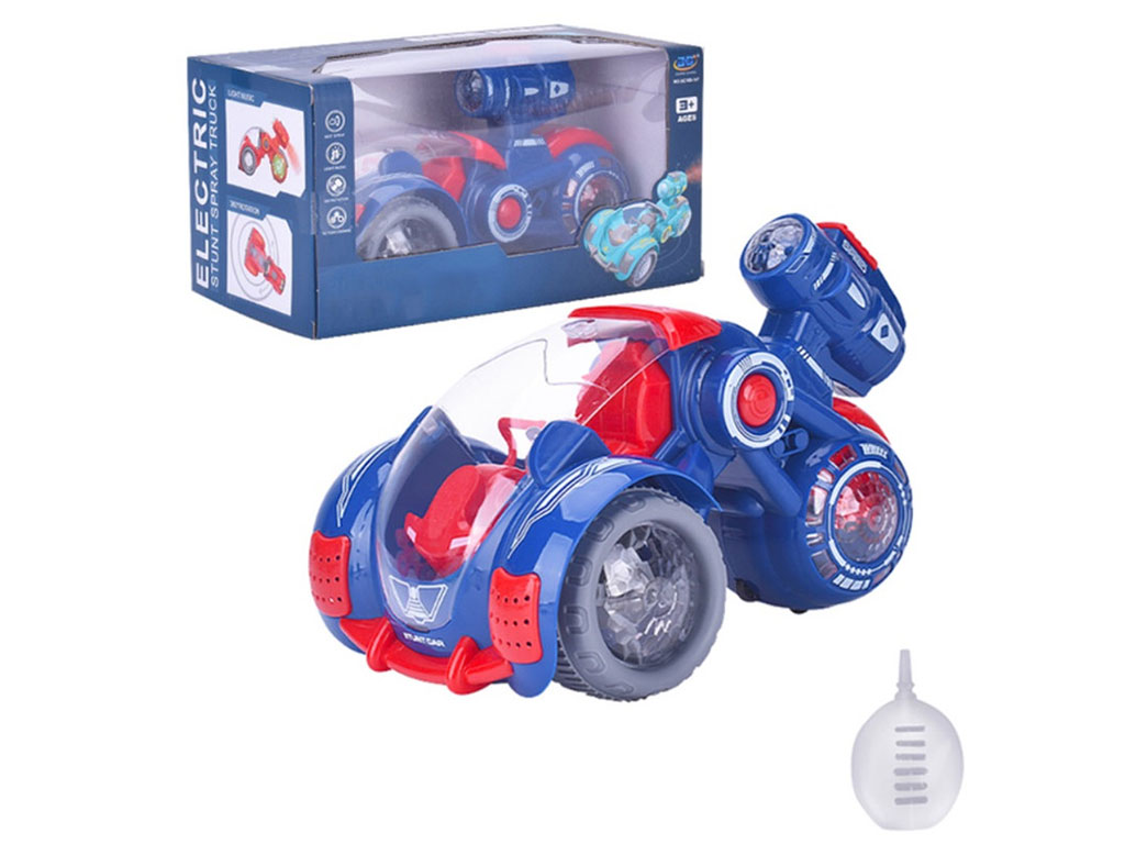 ماشین موزیکال و حرکتی مدل دودزا با چرخش 360 درجه و دارای رقص نور