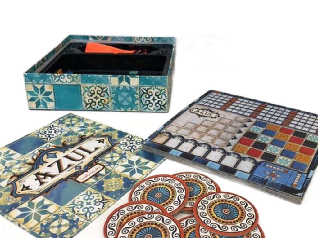بازی فکری و رومیزی ازول AZUL سرزمین ذهن زیبا
