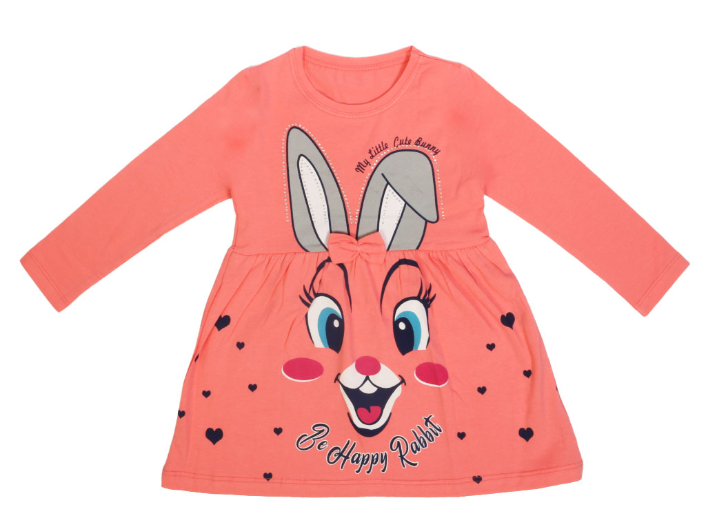 پیراهن دخترانه طرح خرگوش سرکا unruly serka