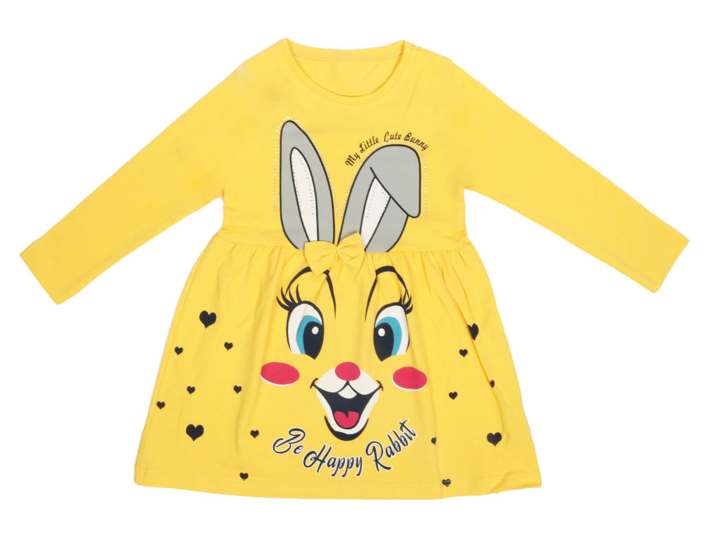 پیراهن دخترانه طرح خرگوش سرکا unruly serka
