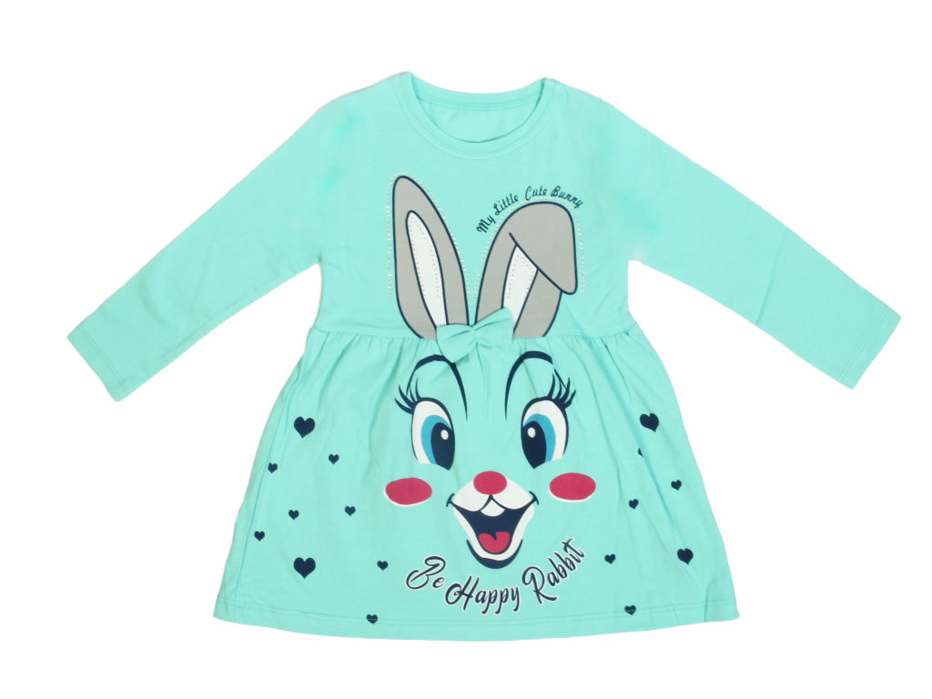 پیراهن دخترانه طرح خرگوش سرکا unruly serka