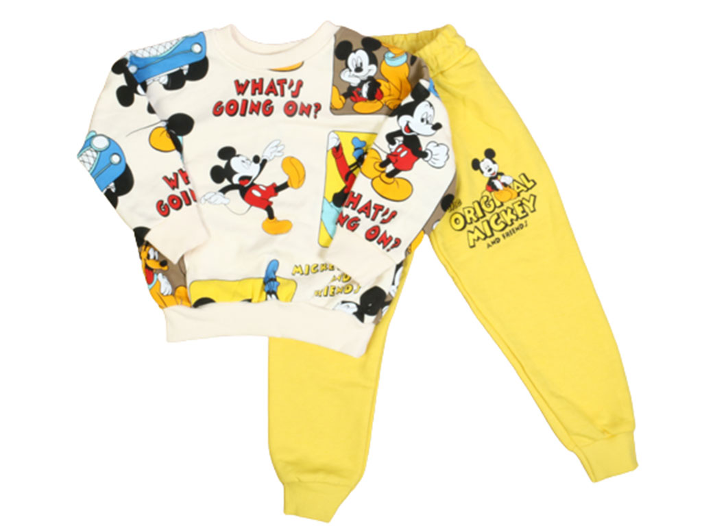 بلوز و شلوار دورس طرح میکی موس زارا ZARA