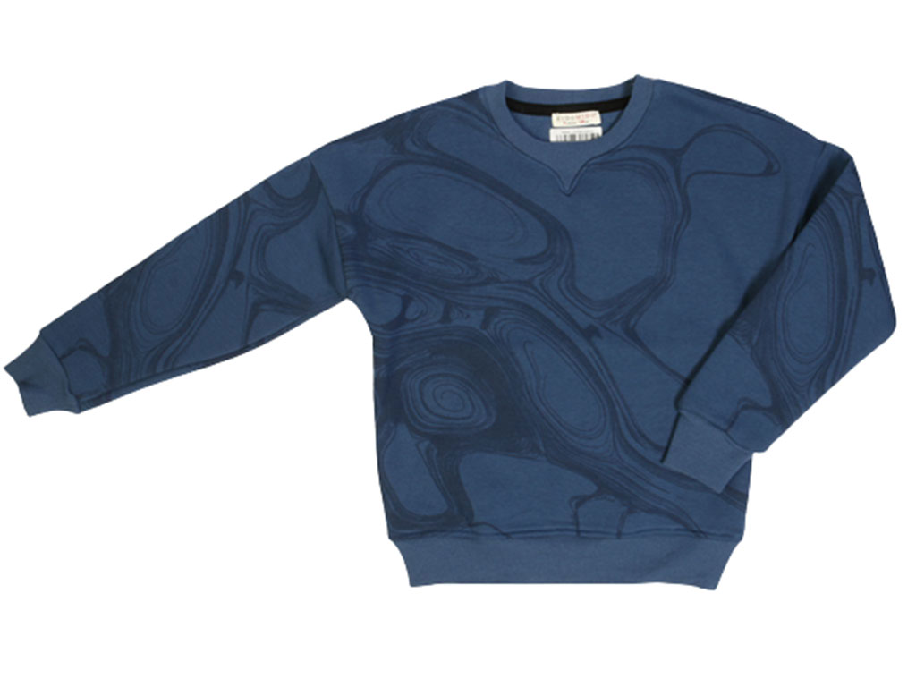 بلوز پسرانه آستین بلند طرحدار داخل کرک کیدومیدو KIDO MIDO