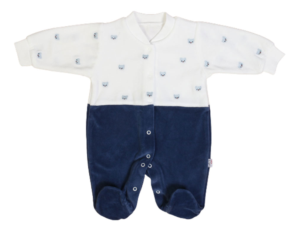 سرهمی  نوزادی مخمل پسرانه  G.A.Y.E