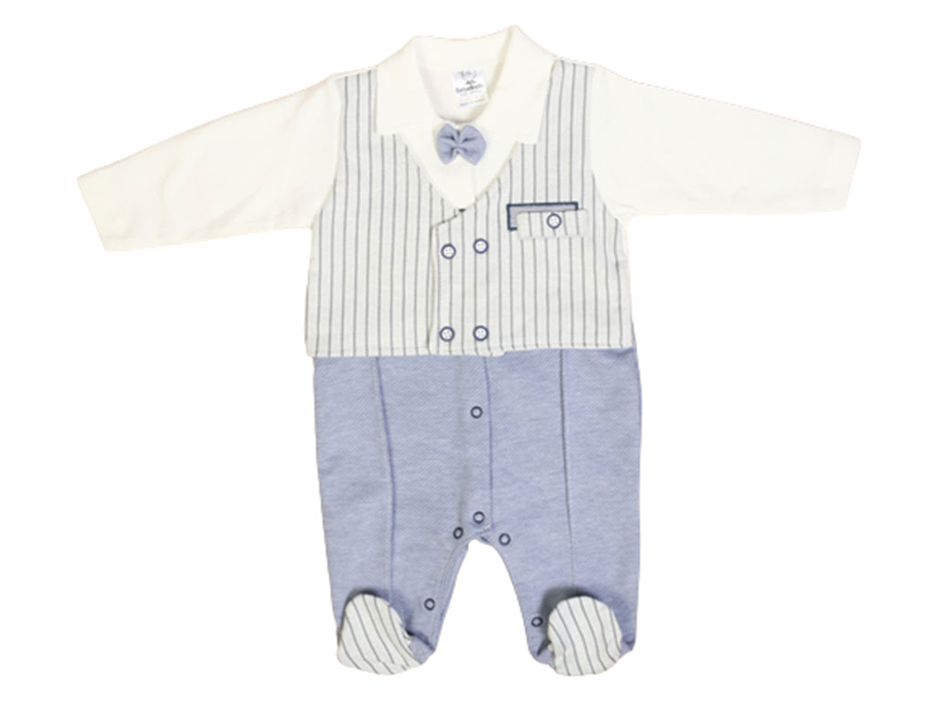 سرهمی مجلسی نوزادی پسرانه  بب لینا BEBELINNA