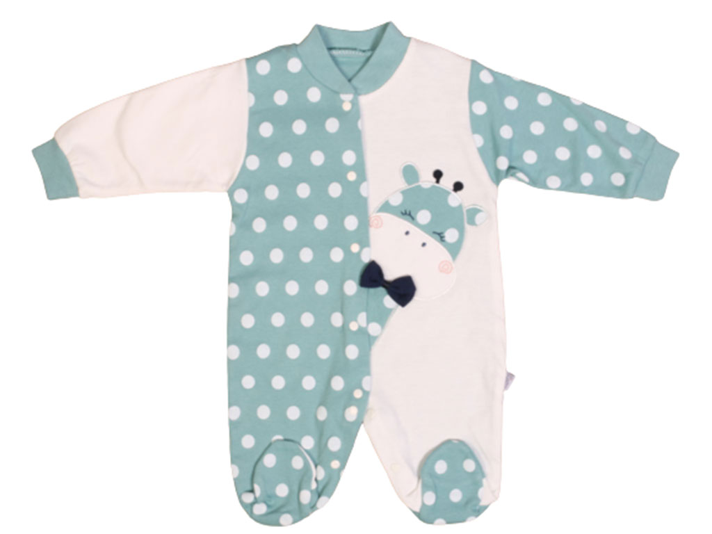 سرهمی جورابدار نوزادی پسرانه گایه  G.A.Y.E