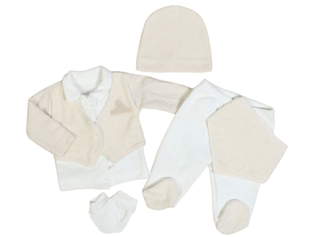 ست پنج تکه نوزادی پسرانه ببه لینا BEBELINNA