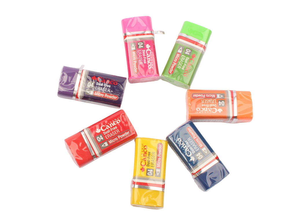 پاک کن رنگی Canco (مدل میکروپودر/سایز کوچک)