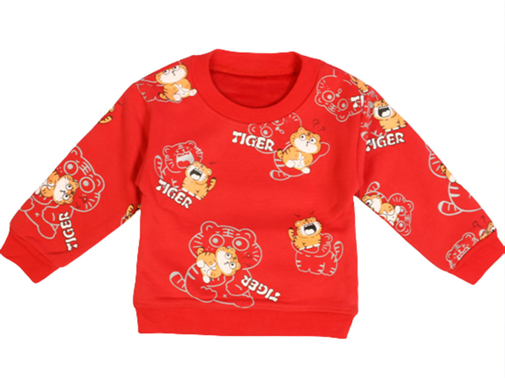 بلوز داخل مخمل پسرانه طرحدار