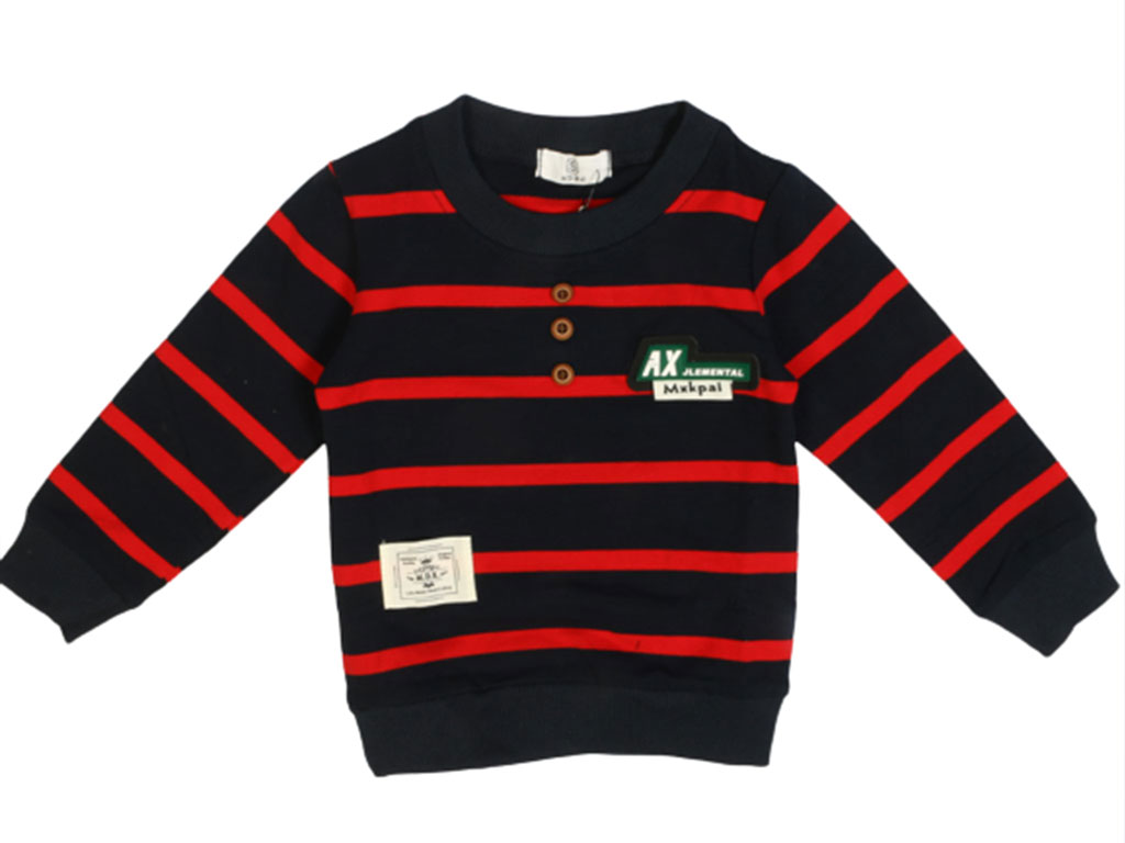 بلوز دورس پسرانه طرح راه راه