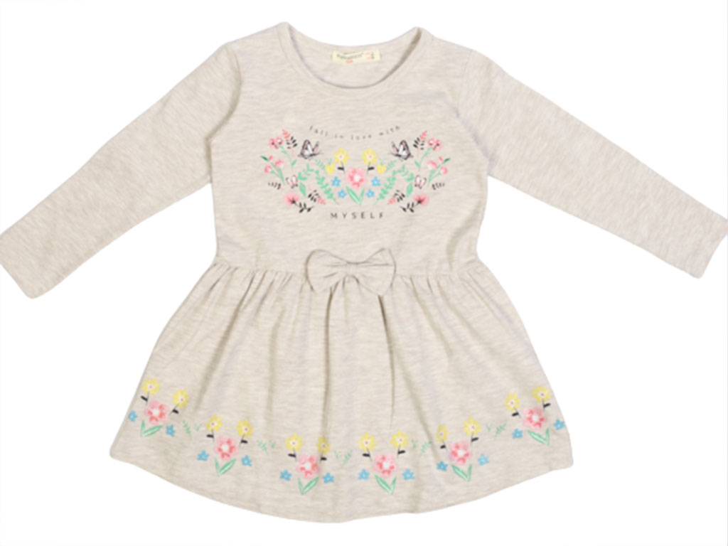 پیراهن دخترانه طرح گل پاپ فشن POP FASHION