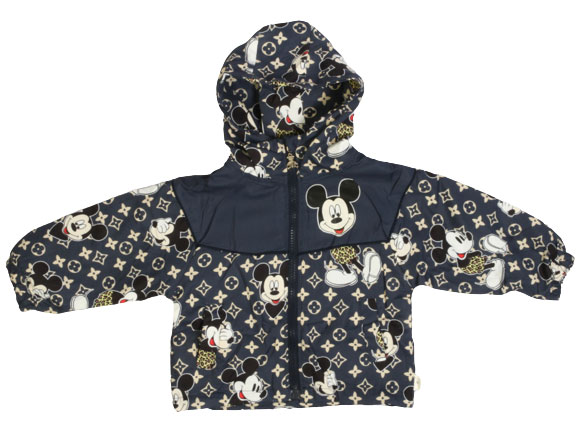 بارانی لاینردار توکرکی بچه گانه ال وی طرح میکی موس